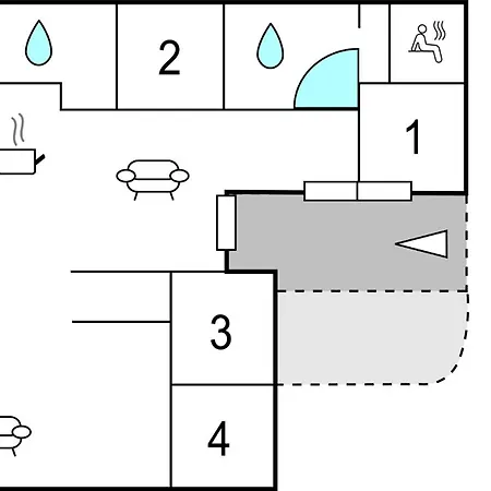 Beautiful Home In Otterup With Sauna オテルプ